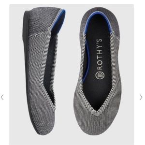 Rothy’s Grey Birdseye Flats